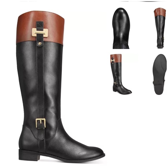 Riding Boots Tall WIDE CALF 17 inches - Picture 8 of 12